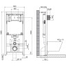 Комплект 3в1 BELBAGNO BB3105CHR/SC/BB002-80/BB005-PR-CHROME