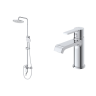 Комплект для ванной BELBAGNO AURORA-VSCM/LVM-CRM