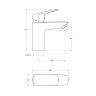 Комплект для ванной BELBAGNO DUE-DOCM/LVM-CRM