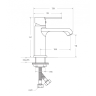 Комплект смесителей для ванной BELBAGNO AURORA-ESDM/LVM-CRM
