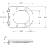 Крышка-сиденье BELBAGNO BB089SC