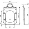 Крышка-сиденье BELBAGNO BB2312SC