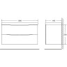 Левая боковина базы под раковину BELBAGNO
