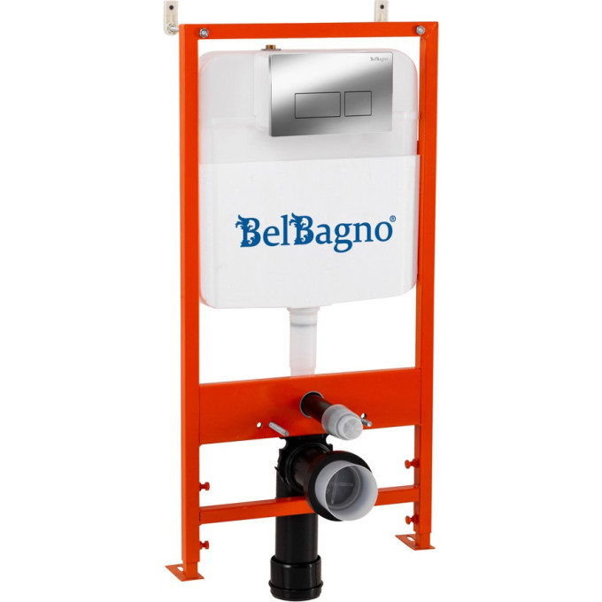 Монтажный элемент для подвесного унитаза BELBAGNO BB026 + BB041CR