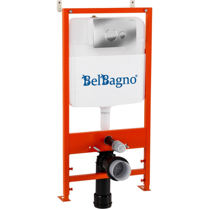 Монтажный элемент для подвесного унитаза BELBAGNO BB026 + BB081CR