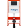Монтажный элемент для подвесного унитаза BELBAGNO BB026 + BB084NERO