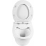Подвесной безободковый унитаз BELBAGNO ACQUA BB340CHR