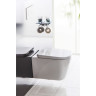 Подвесной безободковый унитаз BELBAGNO ALBANO BB120CHR
