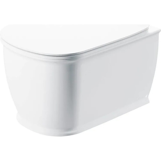 Подвесной безободковый унитаз BELBAGNO PRADO BB10150CH
