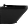 Подвесной безободковый унитаз BELBAGNO SELA BB3201CHR-MB