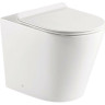Приставной безободковый унитаз BELBAGNO FLAY-R BB1003CBR