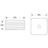 Раковина 39,5x39,5 см BELBAGNO BB1421