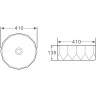 Раковина 41x41 см BELBAGNO BB1409H301
