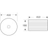 Раковина 41x41 см BELBAGNO BB1420