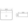 Раковина 50x39 см BELBAGNO BB1321
