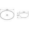 Раковина 60x37 см BELBAGNO BB1087
