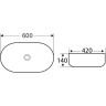 Раковина 60x42 см BELBAGNO BB1084