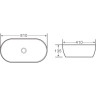 Раковина 81x41 см BELBAGNO BB1349