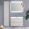 Шкаф подвесной BELBAGNO ALBANO с двумя распашными дверцами с доводчиками, с двумя полками, Rovere Vintage Bianco, 320x320x1600 мм