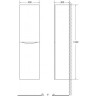 Шкаф подвесной BELBAGNO