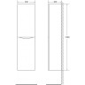 Шкаф подвесной BELBAGNO