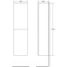 Шкаф подвесной BELBAGNO