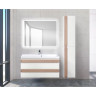 Шкаф подвесной Bianco Lucido BELBAGNO AURORA-1600-2A-SC-BL-P-R