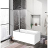 Шторка для ванны 90 см BELBAGNO UNO-V-1-90/150-C-NERO