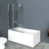 Шторка для ванны 90 см BELBAGNO UNO-V-11-90/150-C-Cr
