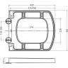 Сиденье BELBAGNO