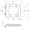 Сиденье BELBAGNO BB5177SC