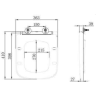 Сиденье BELBAGNO BB8604-1SC