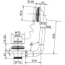Слив-перелив для ванны BELBAGNO BB-OVF-02-CRM