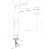 Смеситель BELBAGNO ARDENTE-LMC-CRM-W0