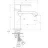 Смеситель BELBAGNO AURORA-LVM-CRM-W0