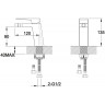 Смеситель для биде BELBAGNO ARLIE ARL-BD-CRM
