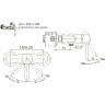 Смеситель для душа BELBAGNO OGLIO OGL-ESDM-CRM