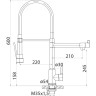 Смеситель для кухни BELBAGNO BB-LAM50-IN