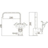 Смеситель для кухни BELBAGNO TICINO TIC-LAM-CRM