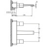 Смеситель для раковины BELBAGNO ARLIE ARL-BLI-CRM