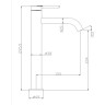 Смеситель для раковины BELBAGNO ETNA ETN-LMC2-IN