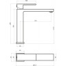 Смеситель для раковины BELBAGNO MAGNA MAG-LMC-CRM