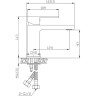 Смеситель для раковины BELBAGNO ROMANO ROM-LVM-CRM