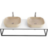 Столешница 140,4 см Bianco Opaco BELBAGNO KRAFT EK-140-2-BO