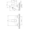 Термостат для ванны BELBAGNO ANCONA ANCONA-VASM-CRM