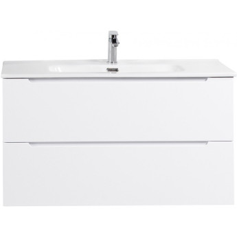 Тумба Bianco Lucido 100 см BELBAGNO ETNA ETNA100BL-KEPMCO-1084-SET