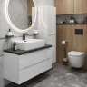 Тумба Bianco Lucido 100 см BELBAGNO ETNA ETNA100BL-KEPMNO-1338-SET