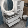 Тумба Bianco Lucido 100 см BELBAGNO ETNA ETNA100BL-KEPMNO-1346-SET