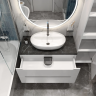 Тумба Bianco Lucido 100 см BELBAGNO ETNA ETNA100BL-KEPMNO-1346-SET