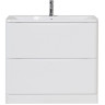 Тумба Bianco Lucido 119,2 см BELBAGNO ACQUA ACQUA-1200-2C-SO-BL